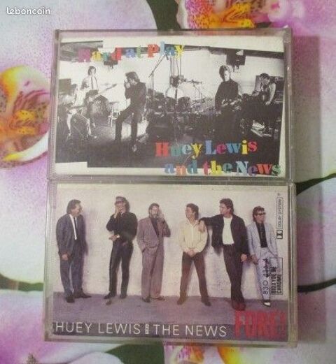 Cassettes audio Huey Lewis and the News 0 H�rouville-Saint-Clair (14)