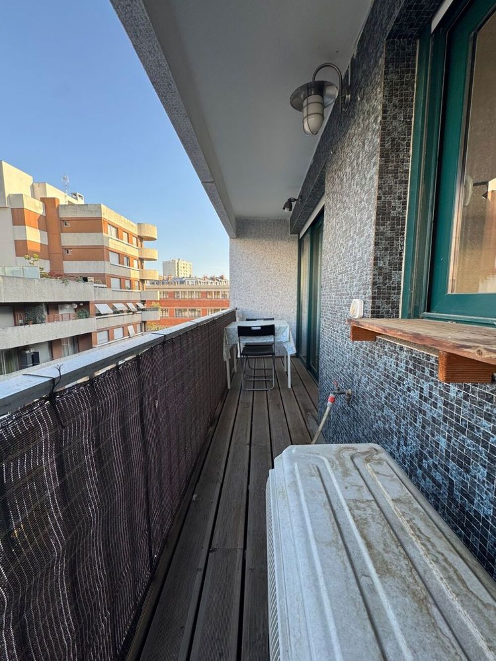 Location Appartement T2 meublé - 6ème étage, ascenseur, balcon... Paris 15