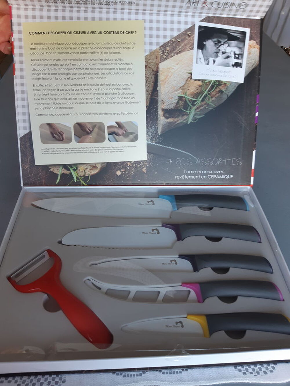 Coffret 7 pi&egrave;ces Marc veyrat neuf Electroménager