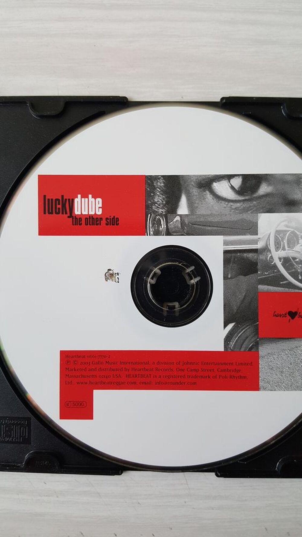 CD LUCKY DUBE The other side CD et vinyles