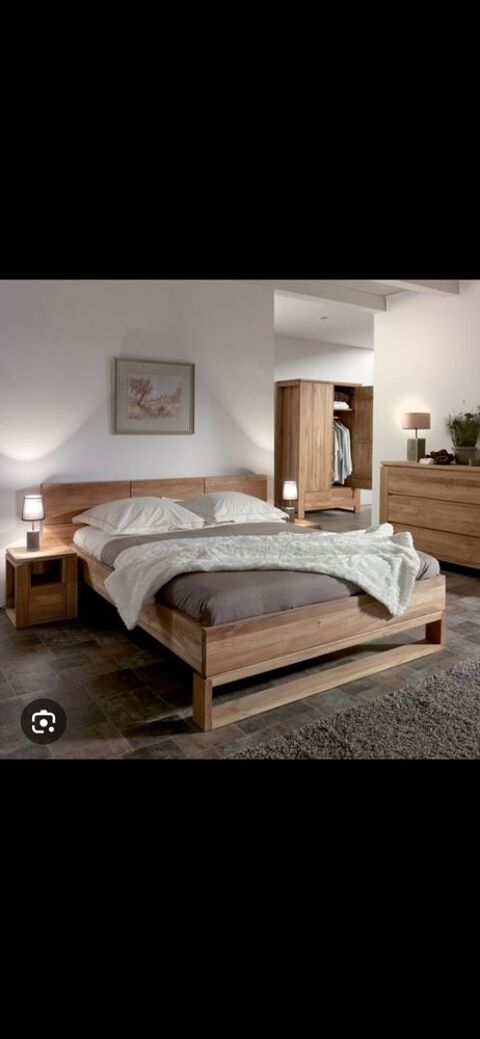 LIT Massif  Cocktail Scandinave 
avec sommier 2 places 300 Chorges (05)