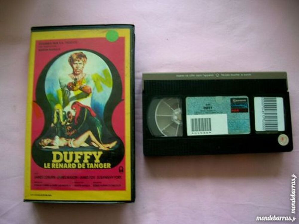 K7 VHS DUFFY LE RENARD DE TANGER - Action DVD et blu-ray