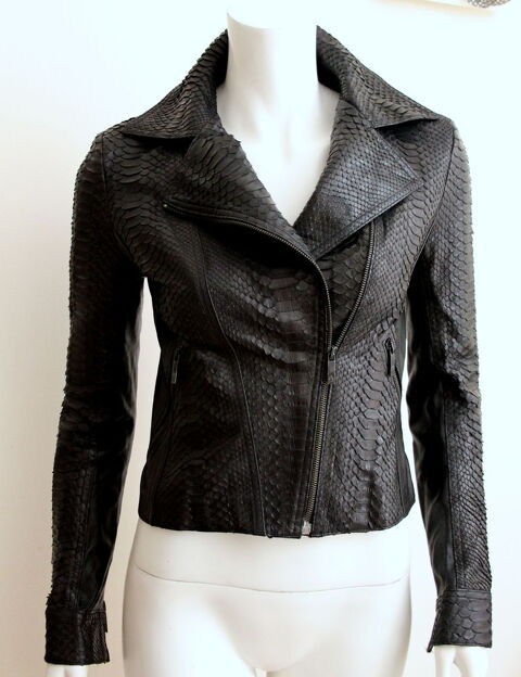Blouson cuir Perfecto Python T.36/38 Fr 140 Issy-les-Moulineaux (92)