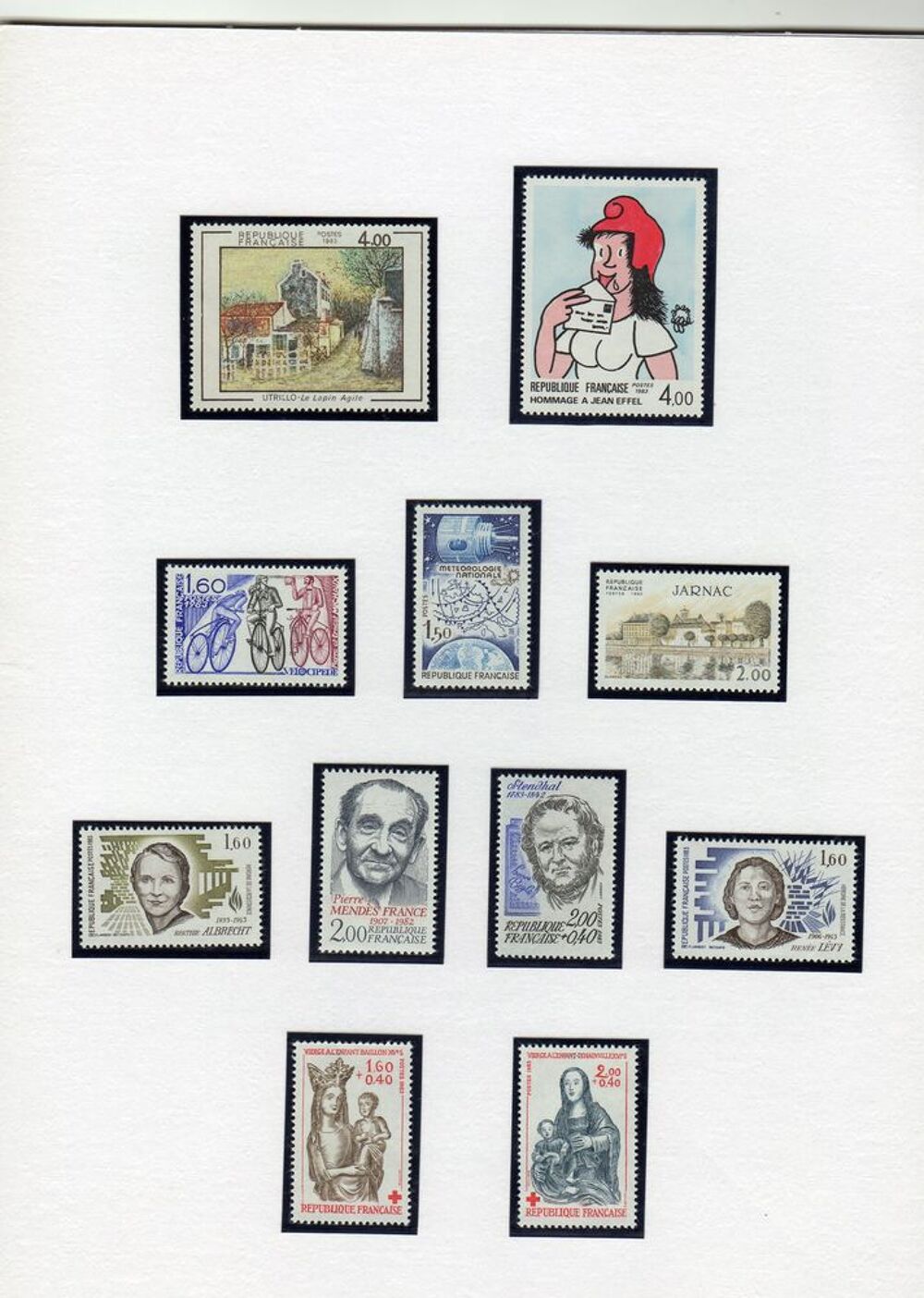 COLLECTION PHILATELIQUE de la POSTE de FRANCE
- NEUF ** 