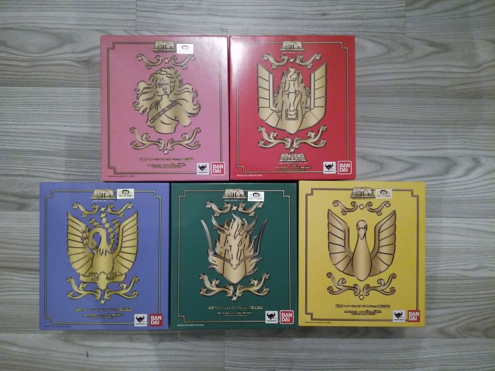 Myth cloth v1 JAP gold or lot 5 NEUF SCELLE 