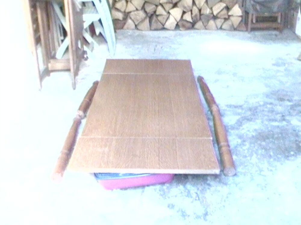 Table en Ch&ecirc;ne de Salle &agrave; Manger en Bon Etat Meubles