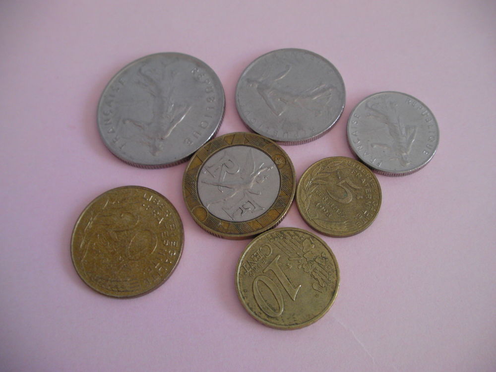 PIECES monnaie en francs 
