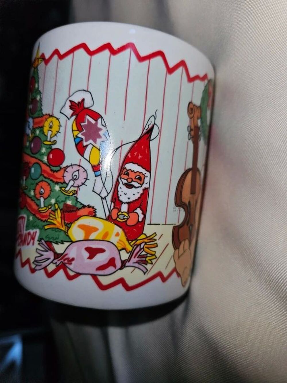 3 mugs rares vintage annee 1980 250ml 