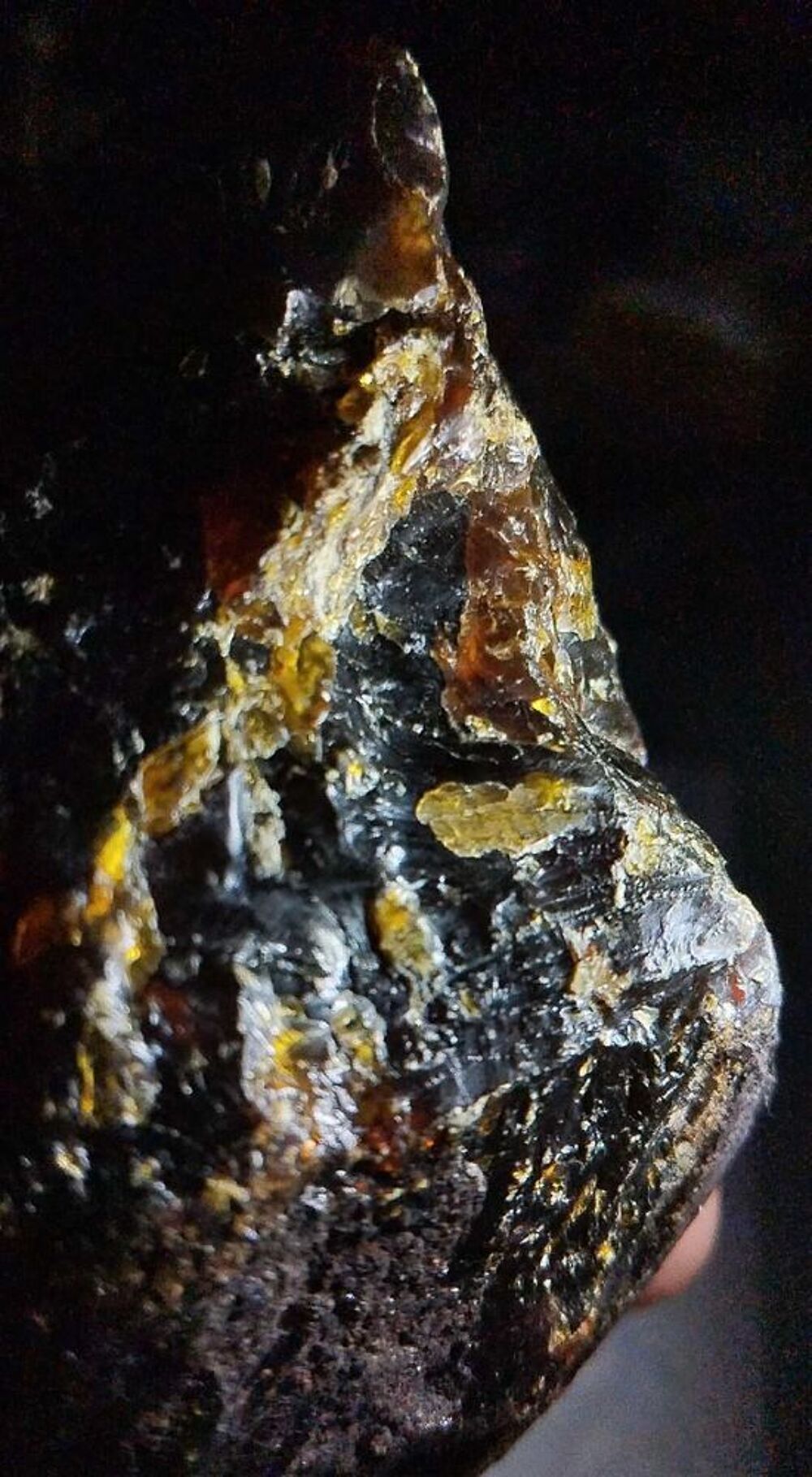 bloc d'ambre de Sumatra Indon&eacute;sie 140 g 