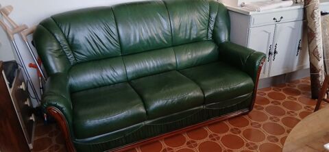 Canapé cuir style 50 Estrablin (38)