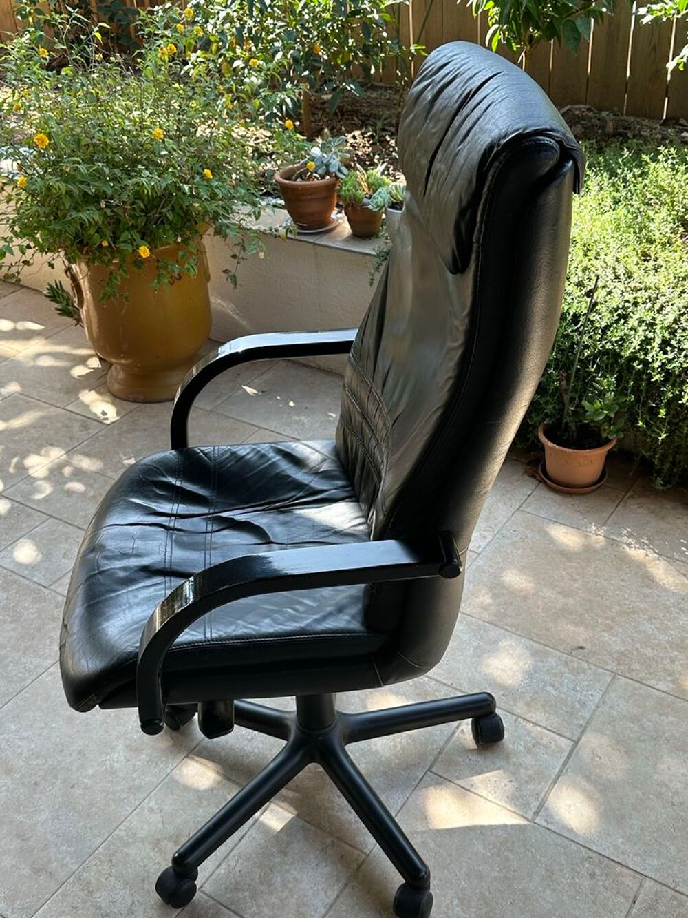 FAUTEUIL de BUREAU en CUIR Meubles
