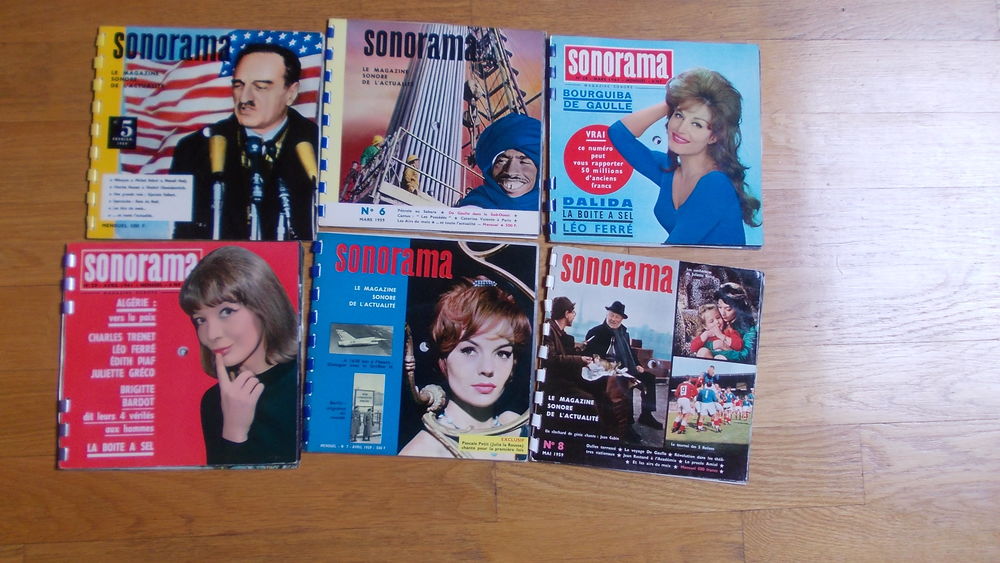 livrets sonorama CD et vinyles