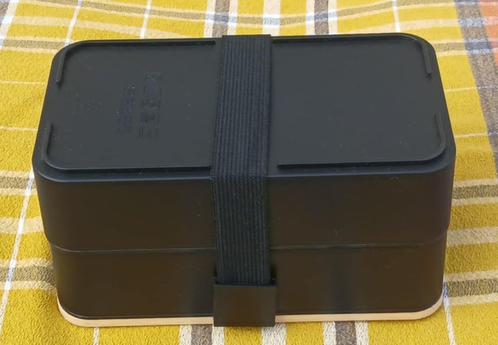 Lunch Box Double avec Couverts : Contenance 2 x 50cl - Neuve Cuisine