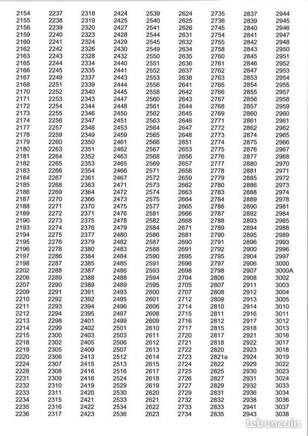 Dispoliste timbres MONACO neufs (**) et oblit&eacute;r&eacute;s (ob) 