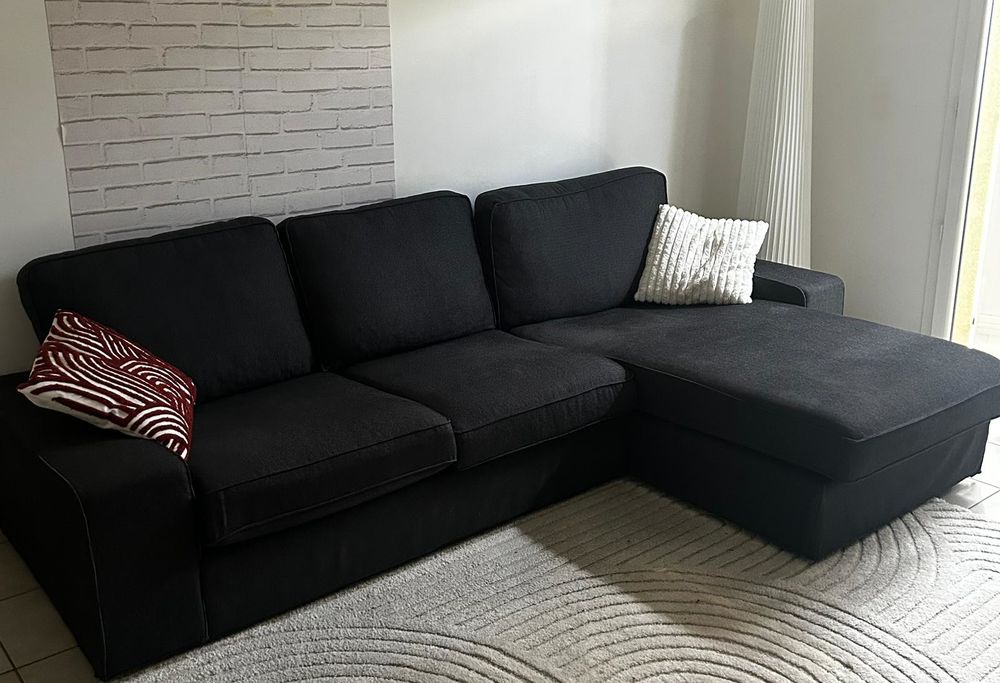 CANAPE SERIE KIVIK DE IKEA - MERIDIENNE ET TAPIS COMPRIS Meubles