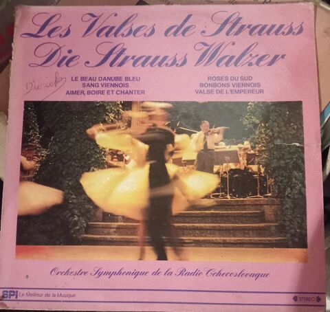 STRAUSS / VALSE / DISQUE VYNIL 33 TOURS 8 Pont-Audemer (27)