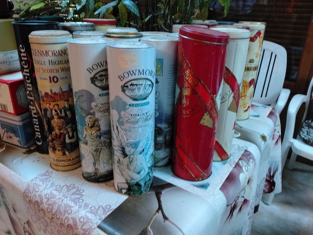 boite de whisky et de champagne 