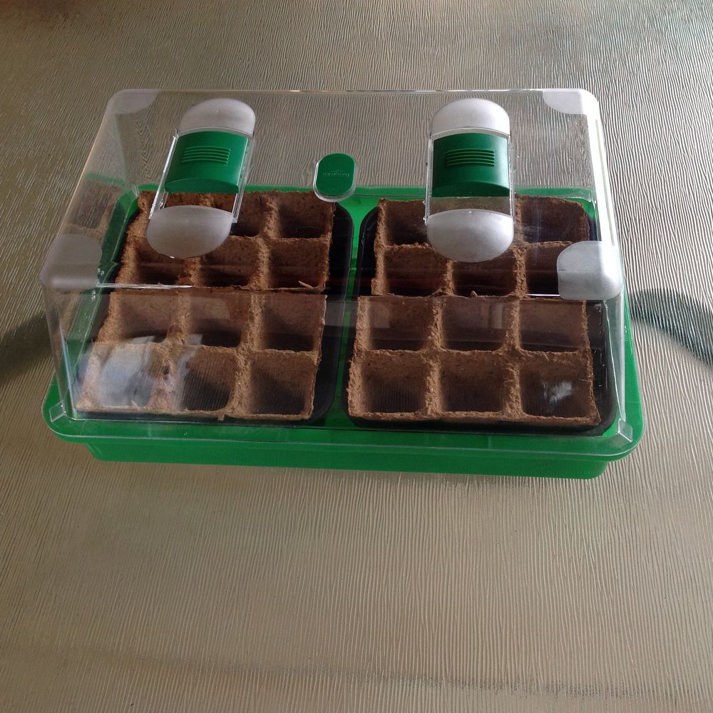 Mini - serre d'int&eacute;rieur avec bac Jardin