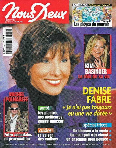 NOUS DEUX Magazine n3002 2005  Michel POLNAREFF  2 Castelnau-sur-Gupie (47)