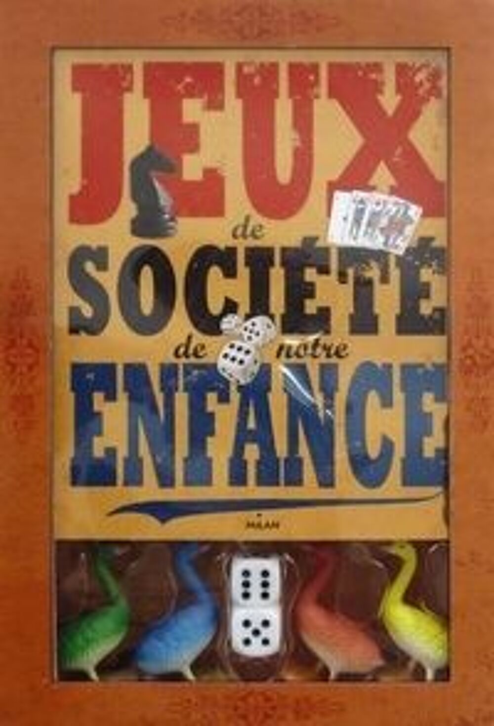 Jeux de soci&eacute;t&eacute; de notre enfance coffret livre aux &eacute;dition M Jeux / jouets
