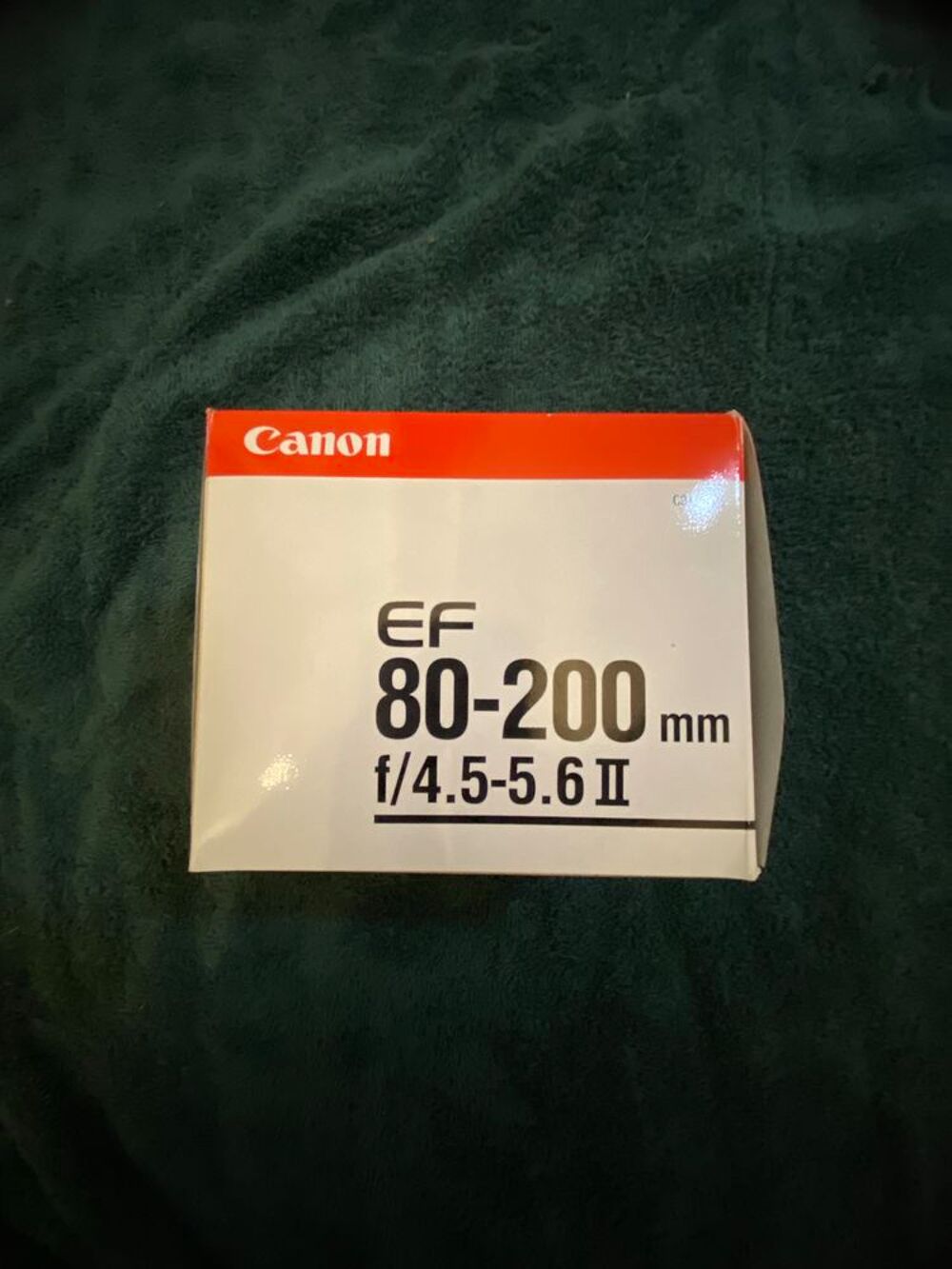 Objectif Canon EF 80-200mm f/4.5-5.6 Photos/Video/TV