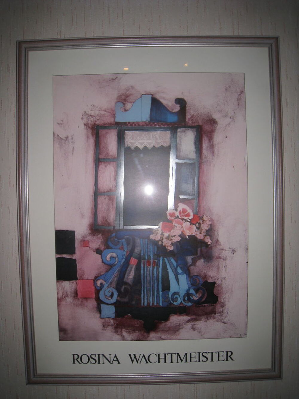 affiche encadr&eacute;e de Rosina Wachtmeister Décoration