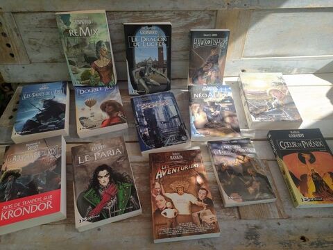 Lot Livres Romans Fantastiques Collection Bragelonne Loches (37)