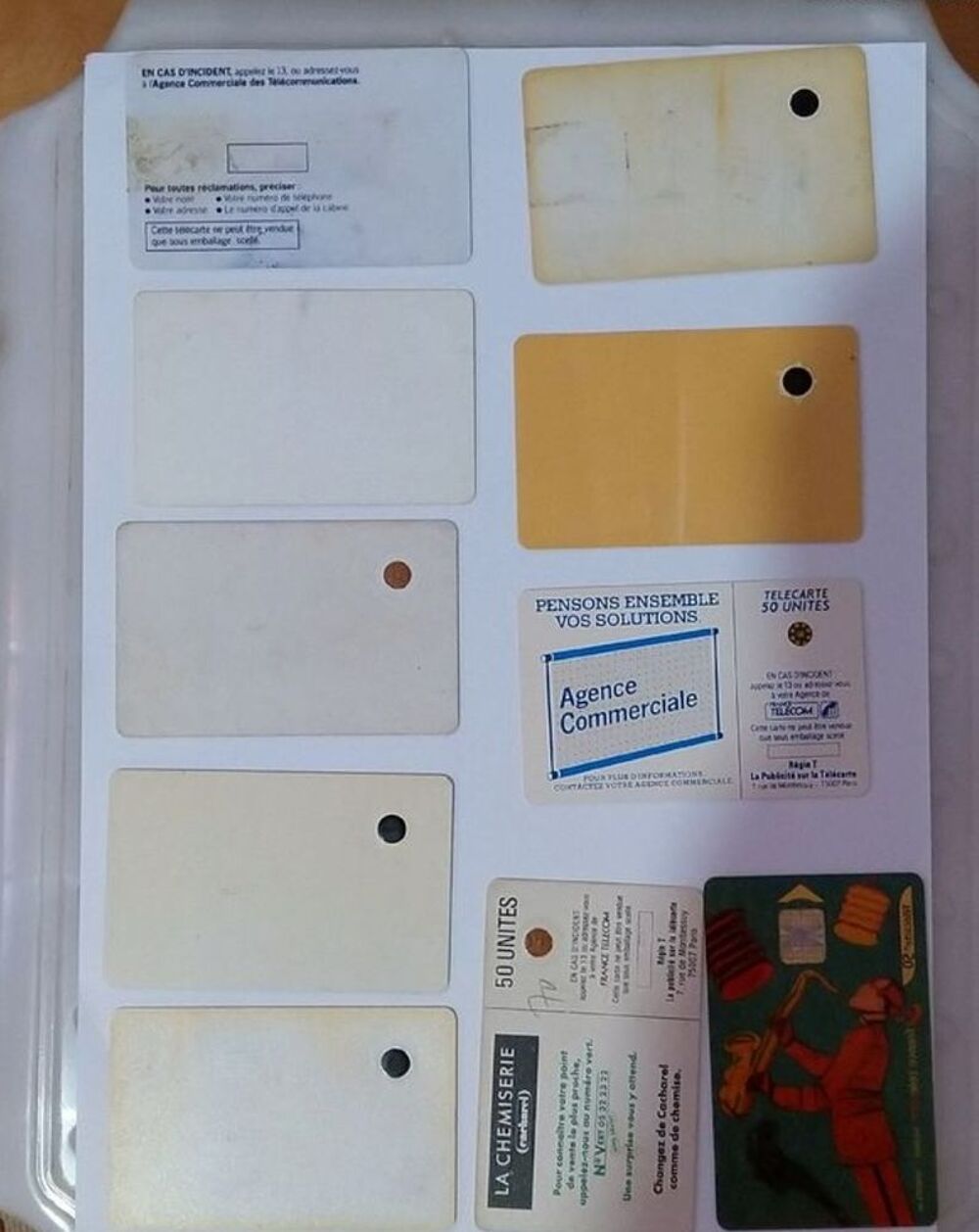 carte t&eacute;l&eacute;phonique collection tr&egrave;s rare 