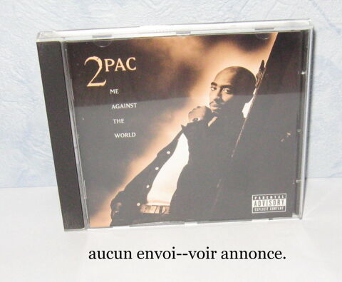 me against the world--album cd 2PAC--hip hop. 10 Wattrelos (59)