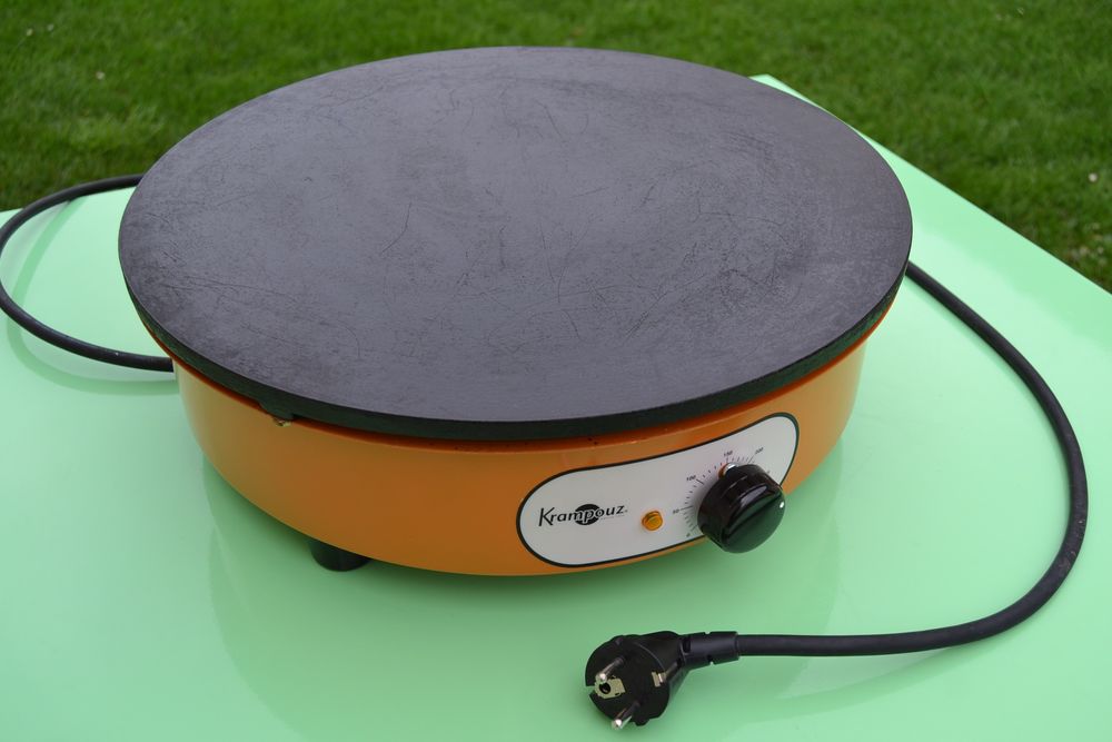 Cr&ecirc;pi&egrave;re professionnelle Krampouz 3000 W / 220 V Electroménager