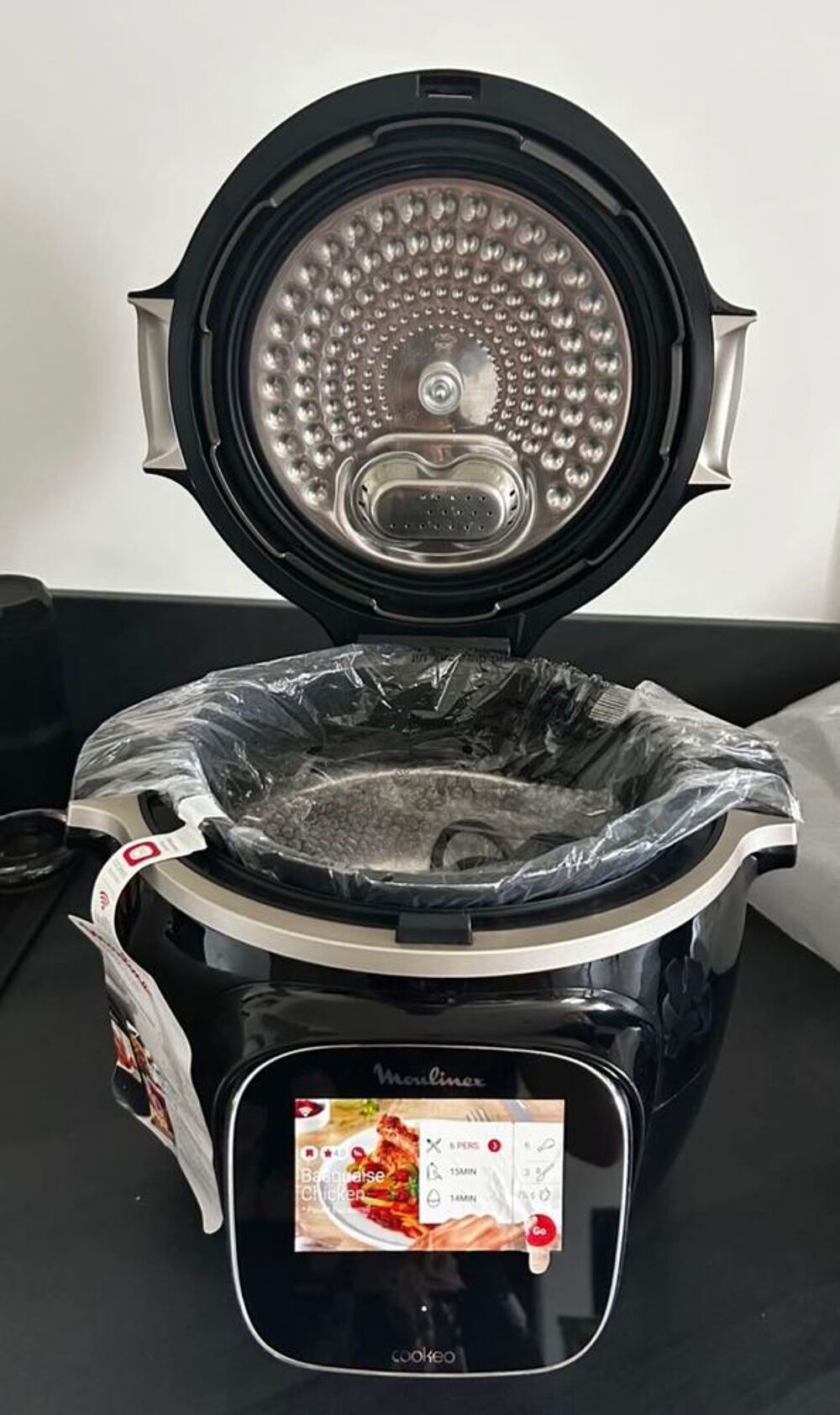 (Lot) Cookeo Touch Wifi + Extra Crisp + Sac Officiel Electroménager