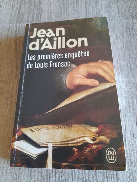 Les premi�res enqu�tes de Louis Fronsac 3 Tours (37)