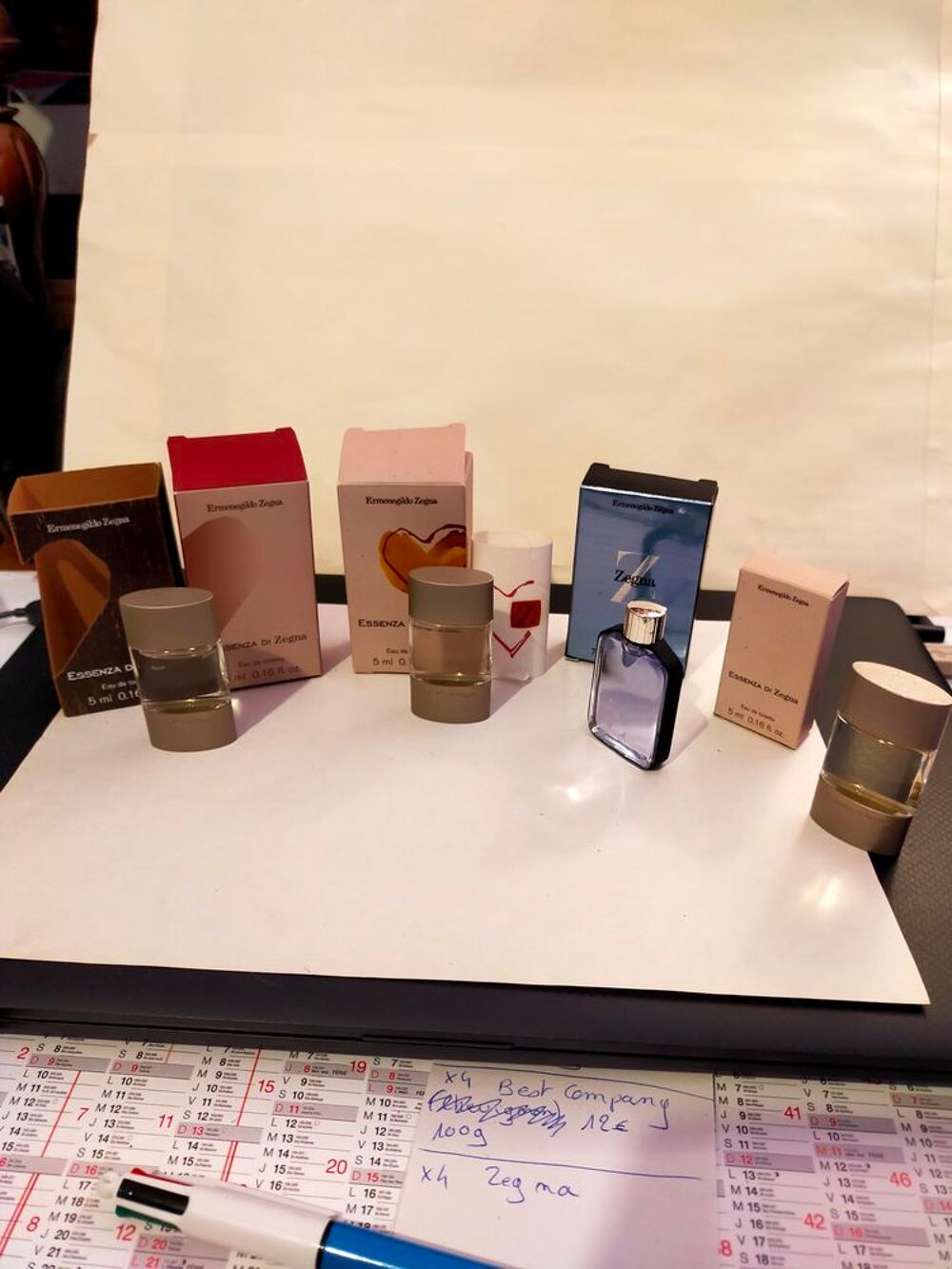 Lot miniatures de parfums divers 