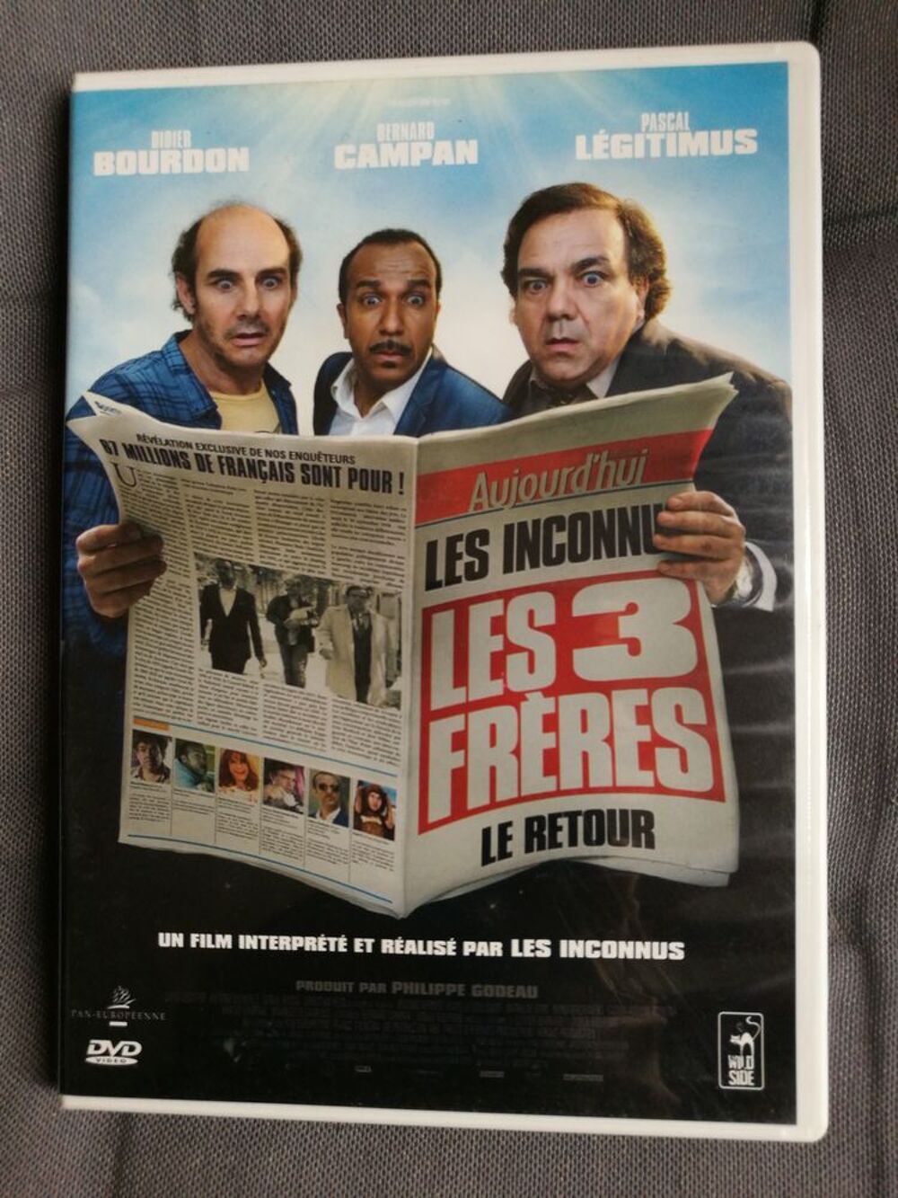 DVD Les Trois fr&egrave;res, le retour DVD et blu-ray