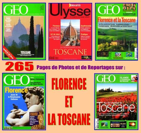 FLORENCE ET LA TOSCANE - go - ITALIE 18 Lille (59)