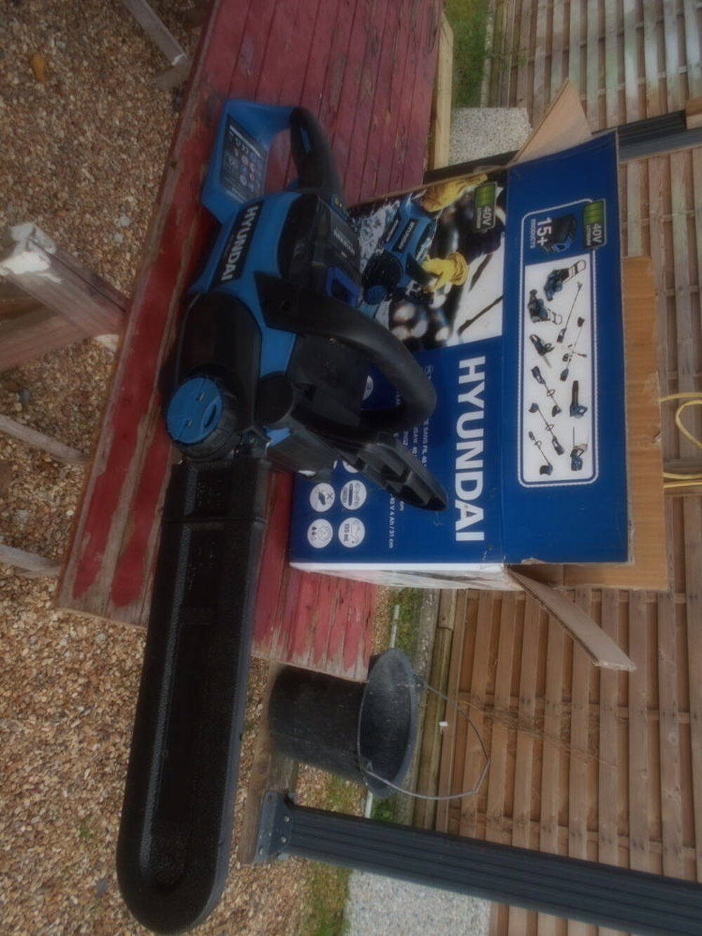tronconneuse sur batterie 40 volts Bricolage