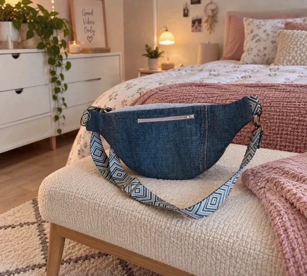 sac banane bi-matiere Maroquinerie