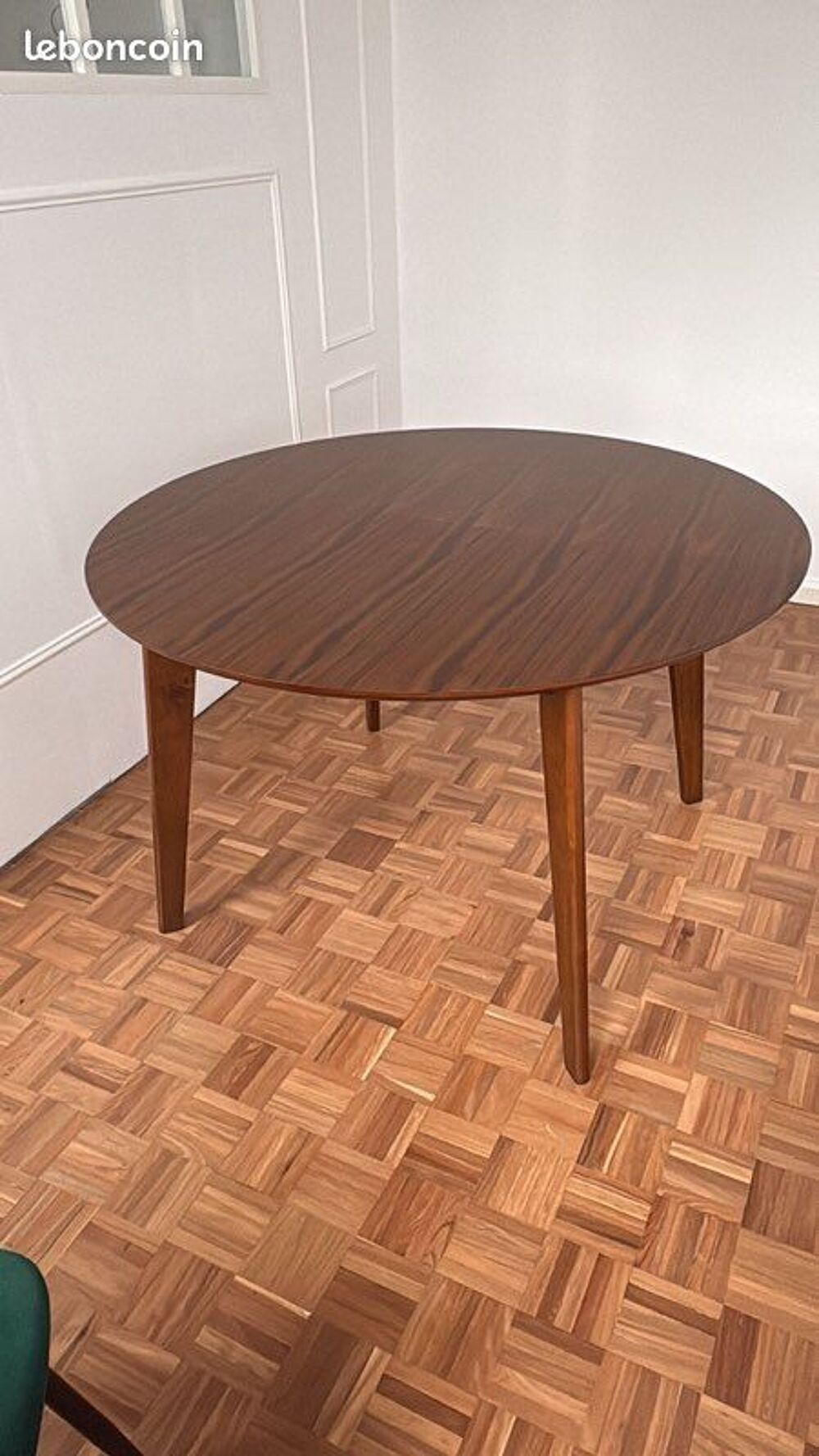 TABLE RONDE EXTENSIBLE NOYER Meubles