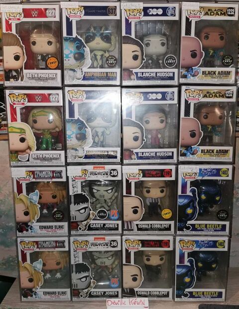 Lot 2 Figurines Funko Pop (1Chase+1Normal) Catch / Movie Etc 900 Clermont (60)