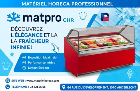 Vitrine pr&eacute;sentoir &agrave; glace VCB12H, infrico 6500 59800 Lille