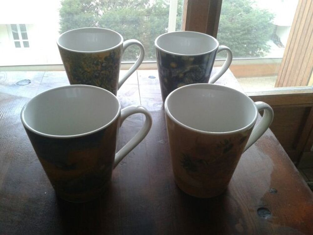 4 mugs Van Gogh Dcoration