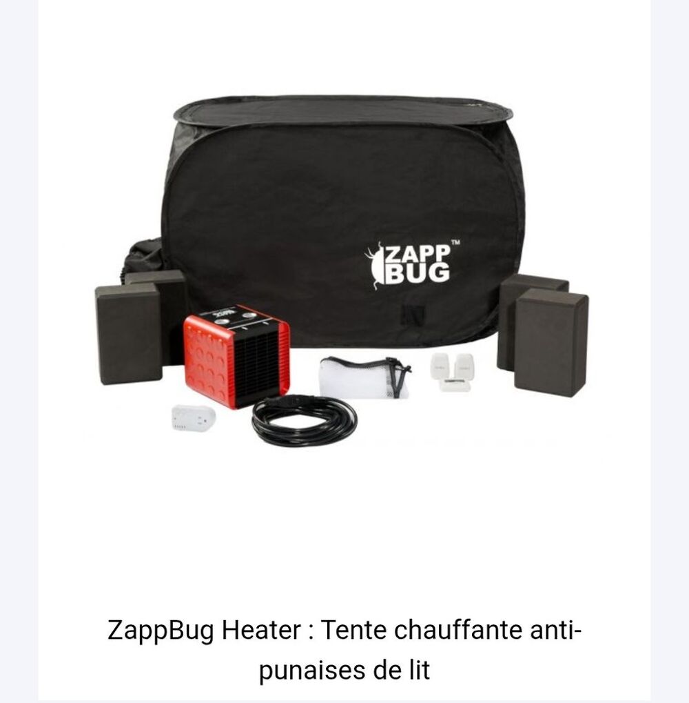 Tente de traitement thermique ZappBug avec g&eacute;n&eacute;rateur Electroménager