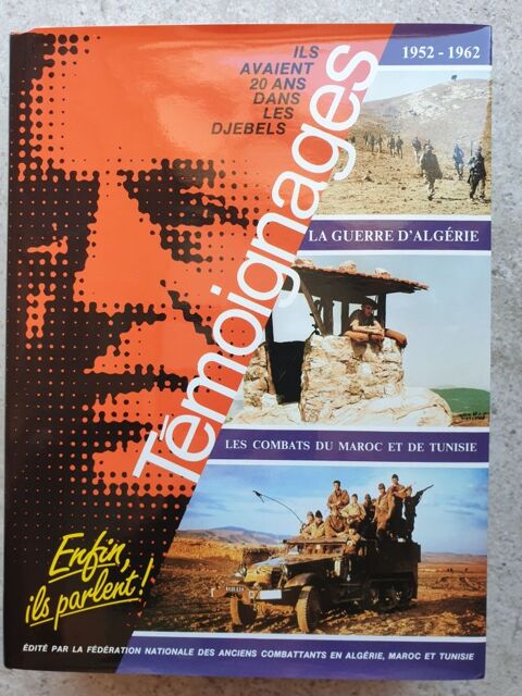 ALGERIE livre neuf TÉMOIGNAGES GUERRE D'ALGÉRIE 20 Sisteron (04)