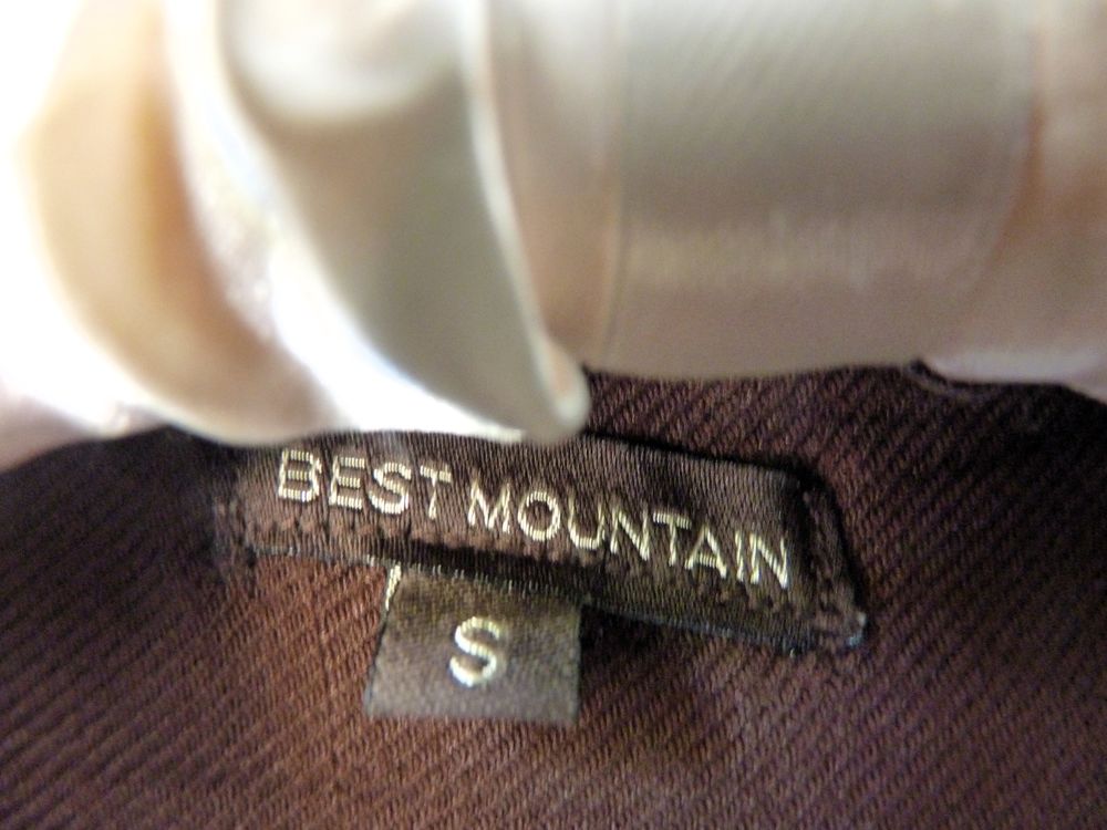 robe chemise femme Best Mountain S 36 marron TBE Vtements