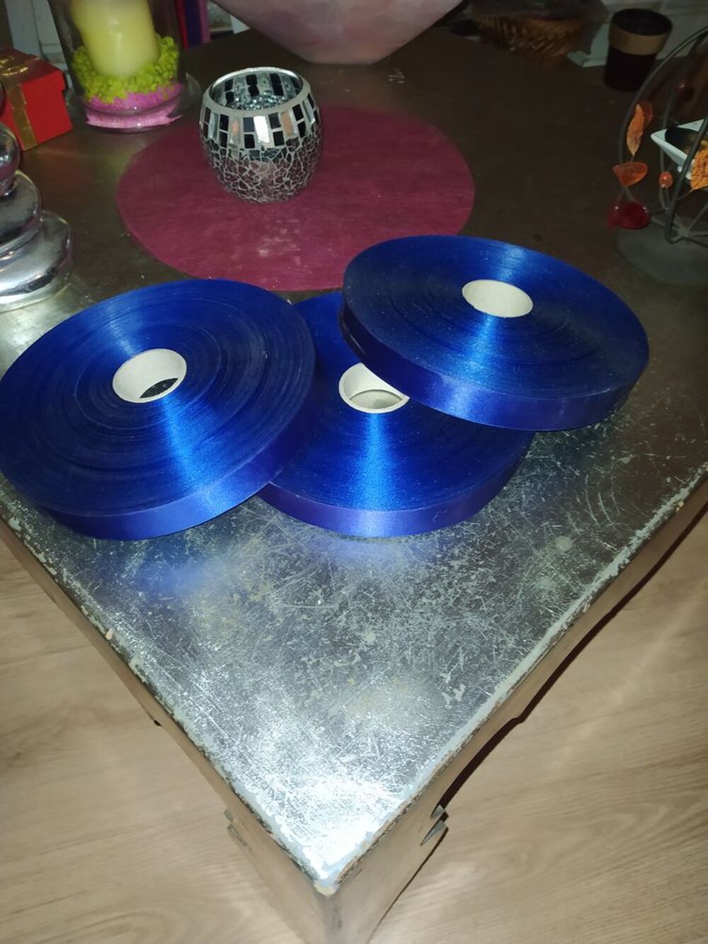 BOBINES EN SATIN Décoration