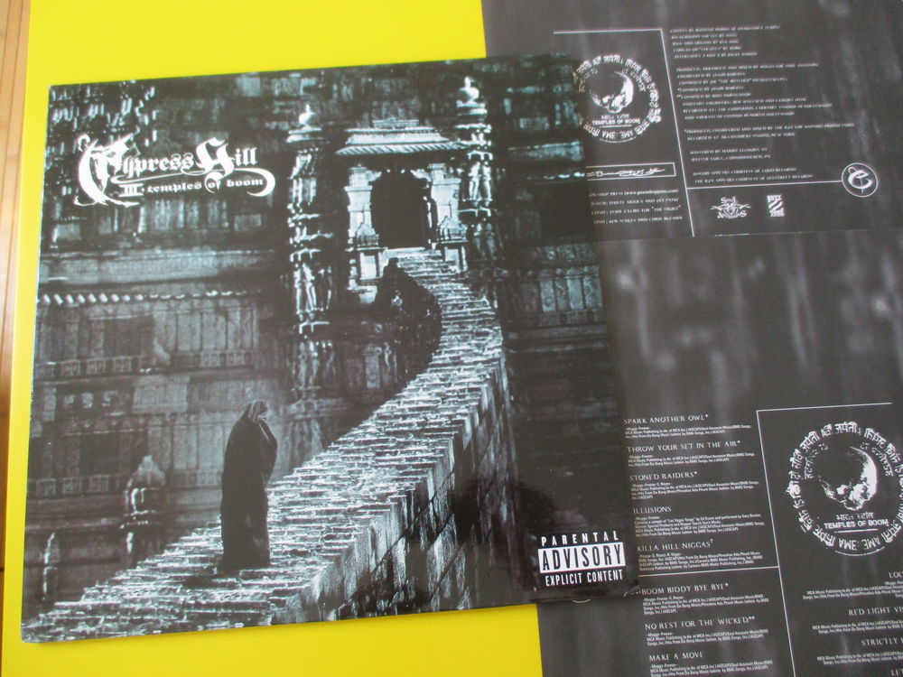 CYPRESS HILL 33 TOURS TEMPLE OOF BOOM FUGEES RZA CD et vinyles