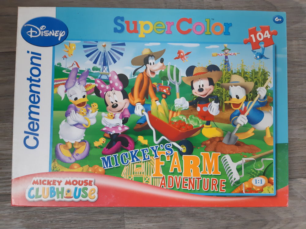 Puzzle Disney Mickey et Mini 104 pi&egrave;ces Jeux / jouets