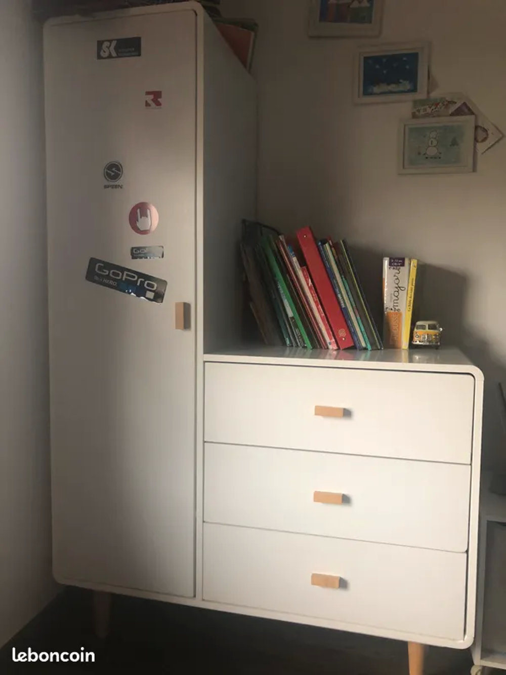 Armoire-penderie enfant Jimi la redoute ou meuble entr&eacute;e Meubles