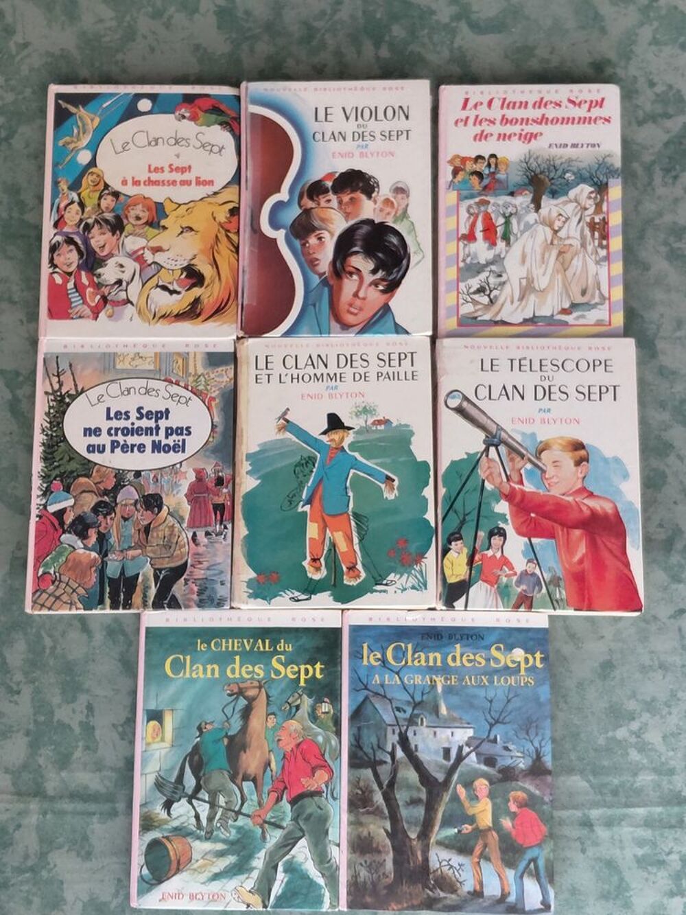 Minis- albums : bibliotheque verte et rose, en exelkent etat Livres et BD