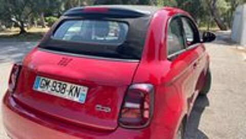500 E cabriolet FIAT lectrique RED 95ch 2023 occasion 13260 Cassis